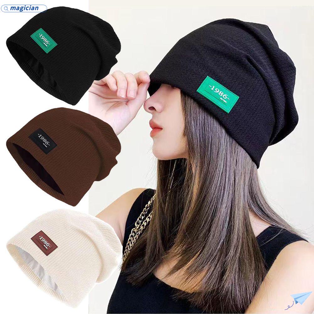 MAG Mũ Len Beanie Cao Cấp Màu Trơn Dễ Thương Cho Nam Và Nữ