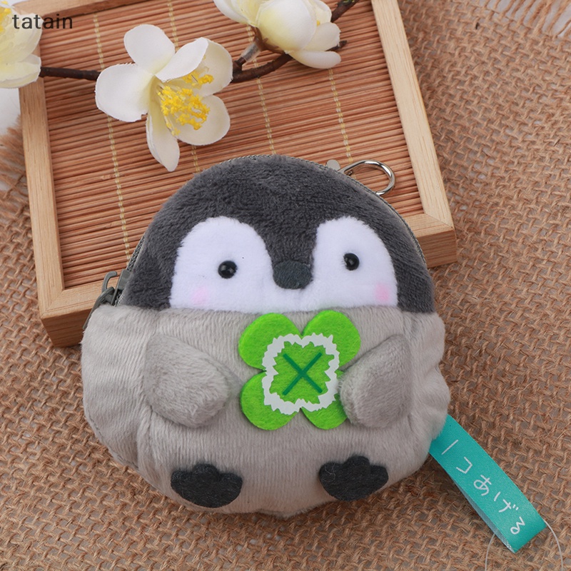 1 Móc Khóa Hình Chim Cánh Cụt Nhồi Bông Xinh Xắn