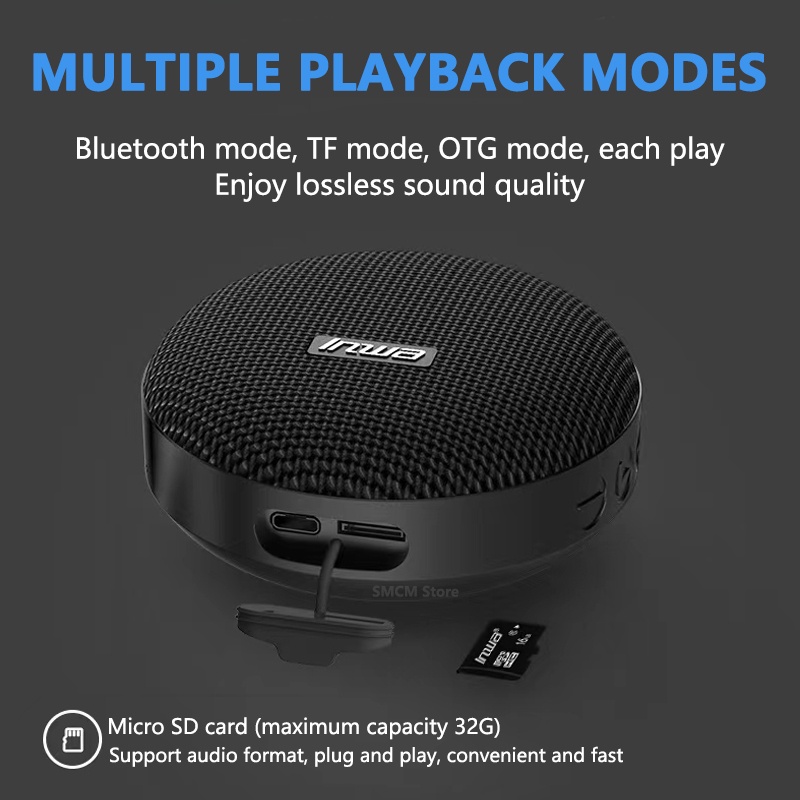 Loa bluetooth Không Dây mz-500k Hát karaoke Ngoài Trời Chống Thấm Nước