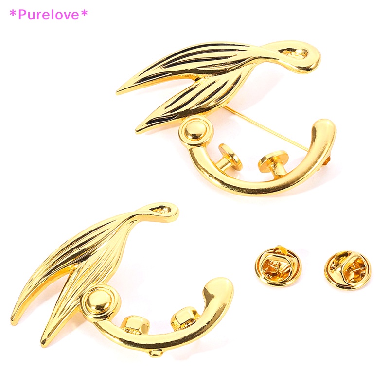 Ghim Cài Áo Hình Anime Violet Evergarden Màu Vàng Đồng Thời Trang Cho Nam Và Nữ Mới