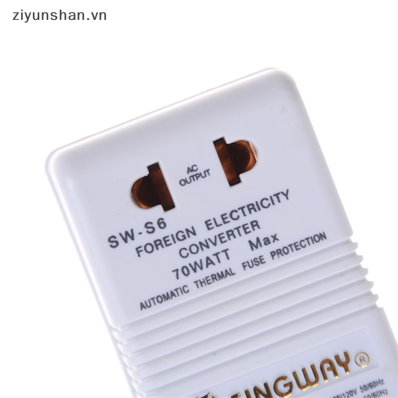 Phích Cắm Chuyển Đổi Nguồn Điện 30W 110v Sang 220v 70W Tiện Dụng Khi Đi Du Lịch