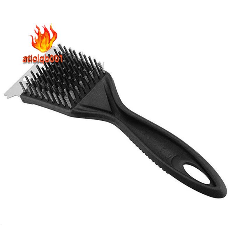 Cọ Vệ Sinh Vỉ Nướng BBQ Bằng Sợi Thép Siêu Bền Tiện Dụng Cho Gia Đình