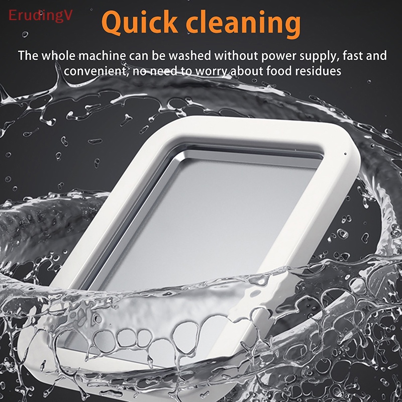 Khuôn Làm Kem / Thức Ăn 2 Ngăn Có Thể Cuộn Lại Siêu Bền Tiện Dụng