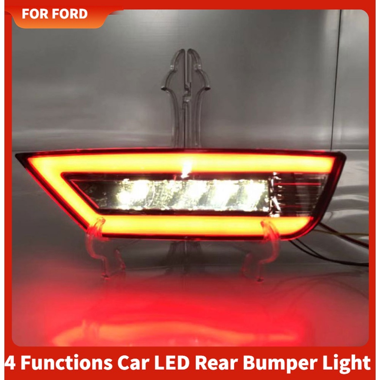 Set 2 Đèn LED 4 Chức Năng Chiếu Sương Mù Gắn Cản Sau Xe Hơi Cho F0RD ECOSPORT 1st 2nd Gen Đèn Sau + Đèn Chiếu Hậu Cho Xe Hơi 2013-2017 2018-2021 2013-2017
