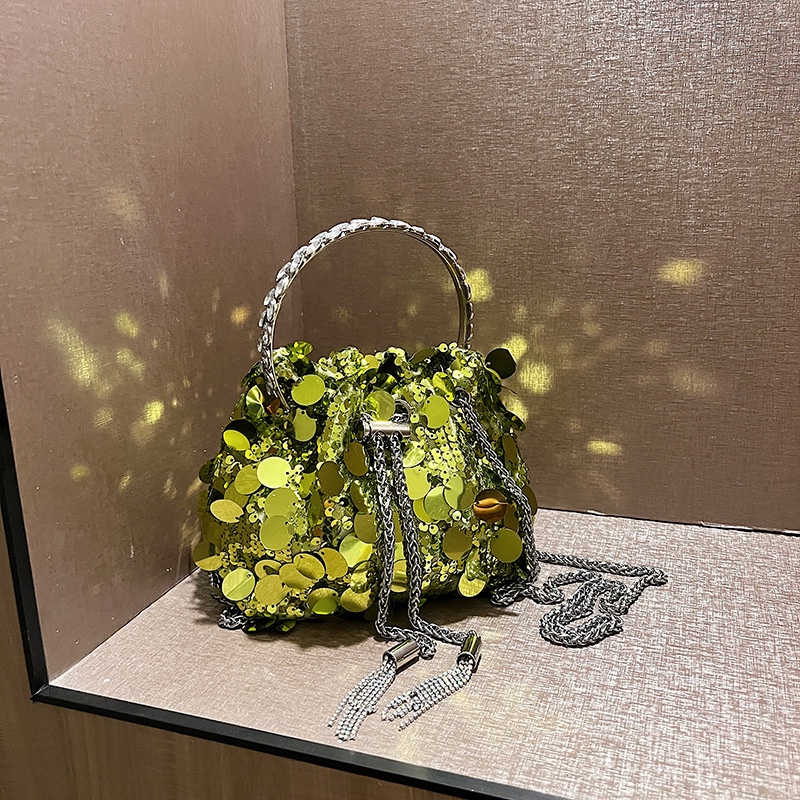 Túi Xách Đeo Vai Đính Kim Sa Lấp Lánh Thời Trang 2023 Cho Nữ