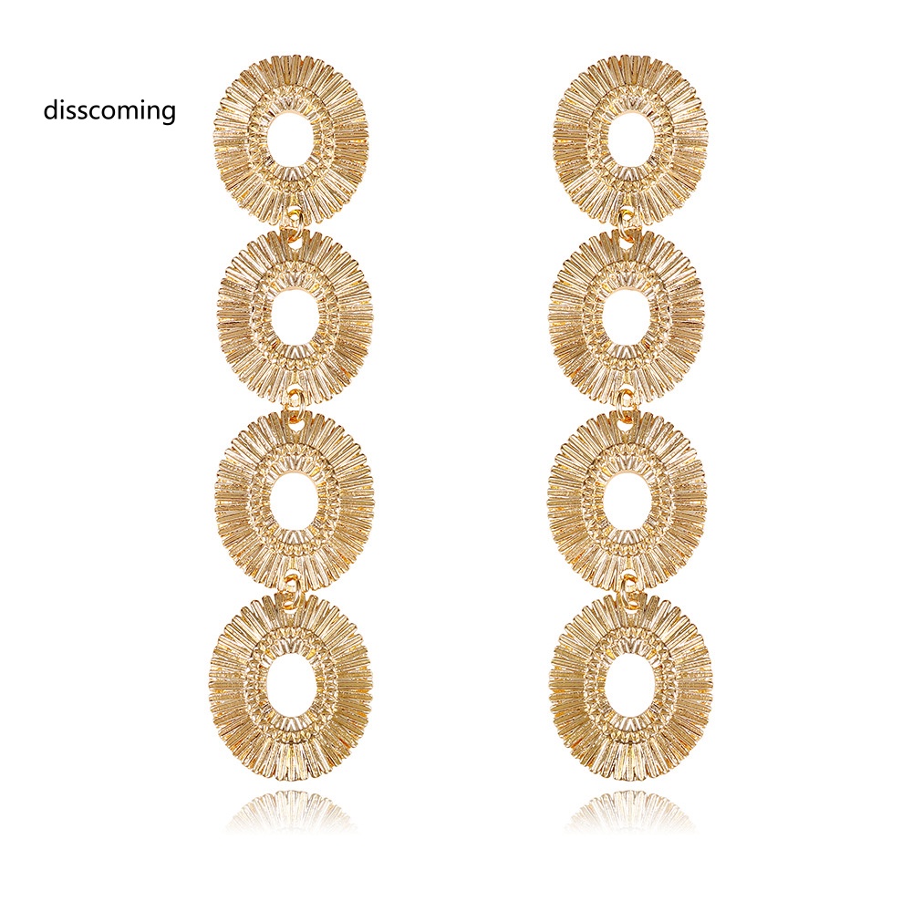 Áo Thun In Hình SL SL SL Thời Trang Năng Động| Khuyên Tai Hình Tròn Rỗng Nhiều Lớp Phong Cách Âu Mỹ Thời Trang Cá Tính