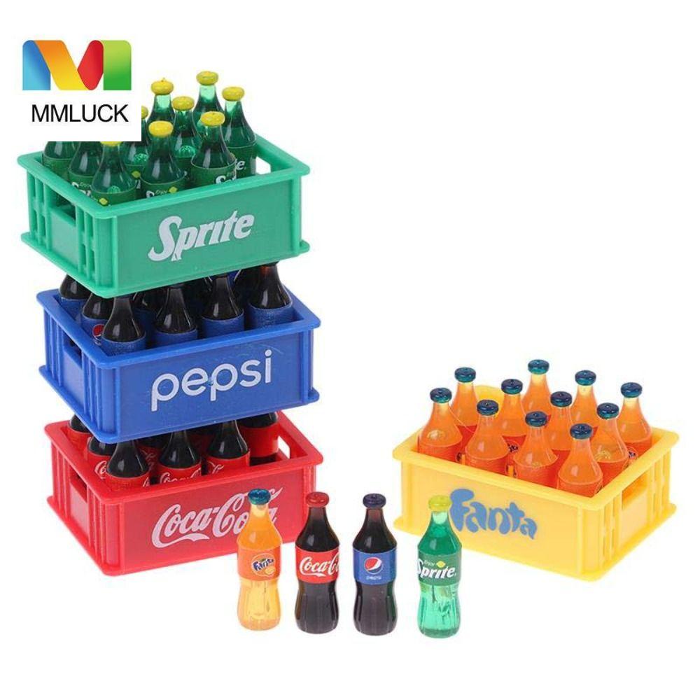 MMLUCK Hộp Nước Uống Mini Tỉ Lệ 1 / 12 Dùng Để Trang Trí Nhà Búp Bê