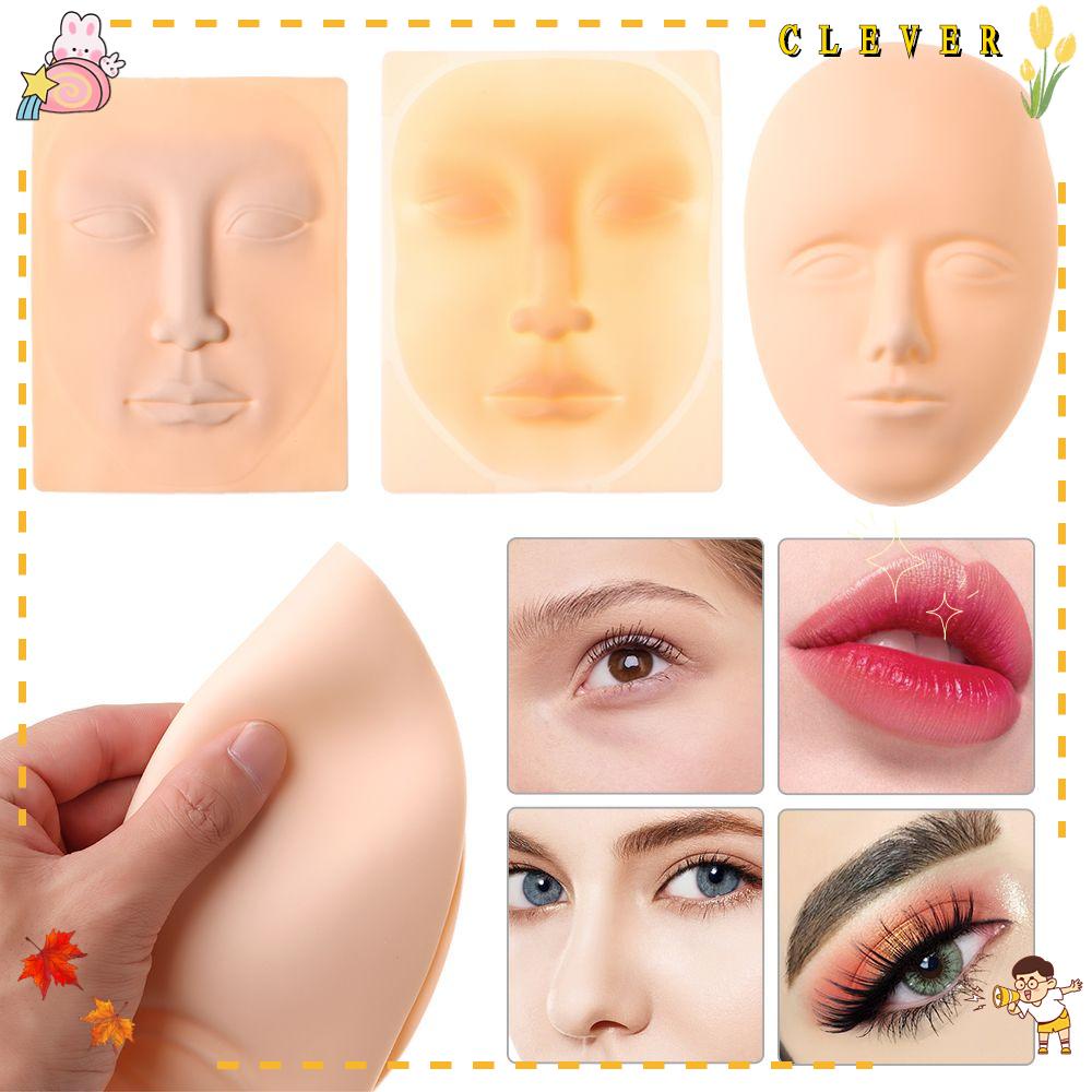 CLEVER Đệm Khuôn 3D Tạo Hình Xăm Cho Mắt Môi Tiện Dụng