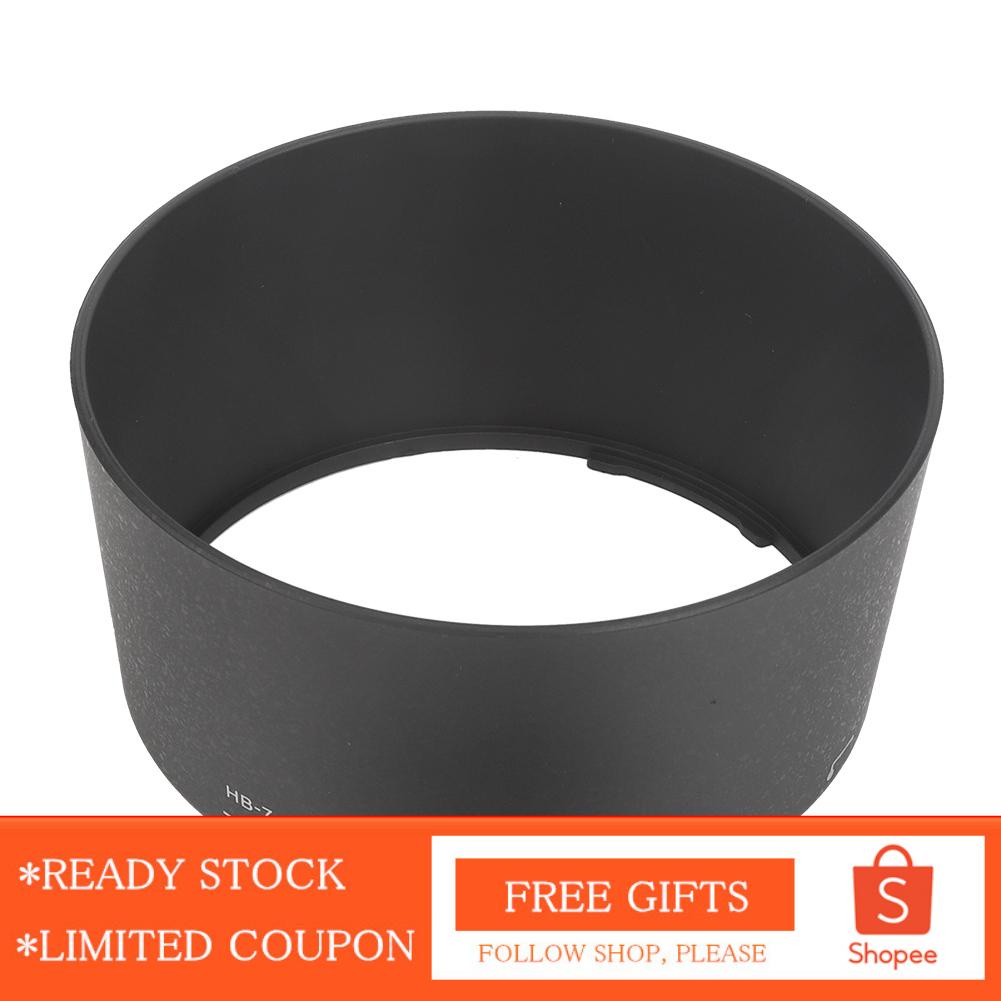 Alwaysonline 070 Lens Hood Portable HB-7 ABS Black  Mount For 80-200mm