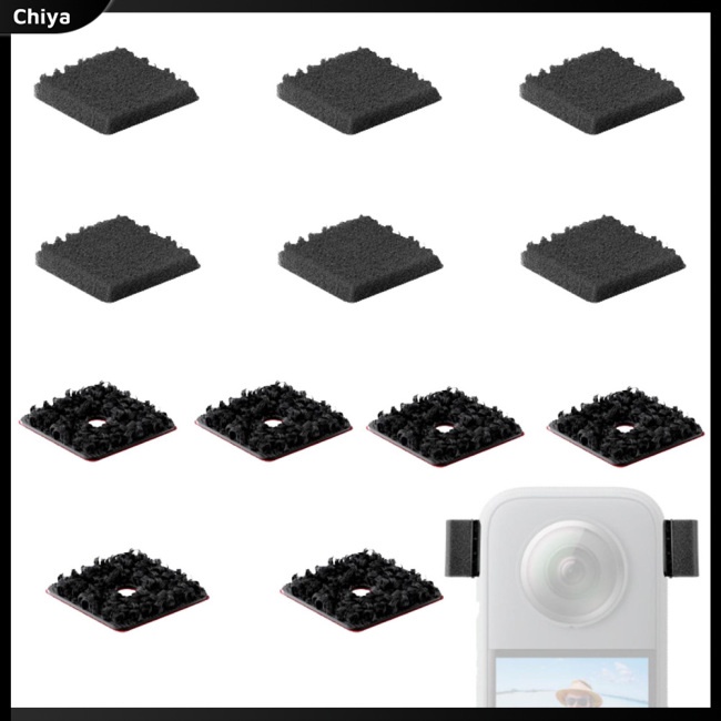 Bộ 6 Miếng Mút Giảm Tiếng Ồn Cho Camera X3 Ốp