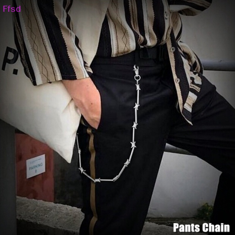 {Ffsd} Dây Xích Bạc 29 "Trang Sức Phong Cách Punk Hip Hop * Bán Chạy