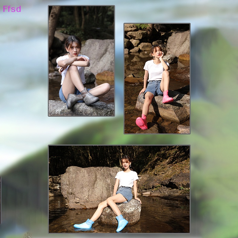 Vỏ Bọc Giày Đi Mưa Chống Nước Sáng Tạo Có Thể Tái Sử Dụng