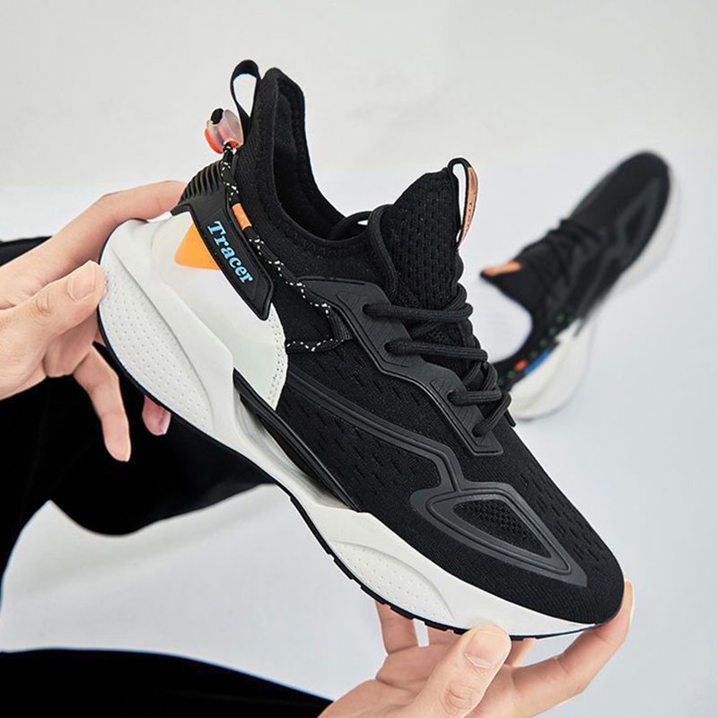 Giày sneaker DEUKIO đế mềm thoáng khí thời trang cho nam