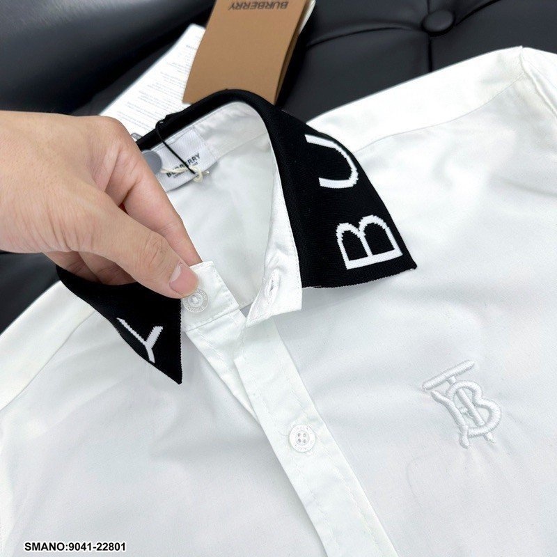Áo sơ mi nam tay dài thêu họa tiết BBR chất vải lụa kate sang trọng giá rẻ mẫu mới [FREESHIP] | BigBuy360 - bigbuy360.vn