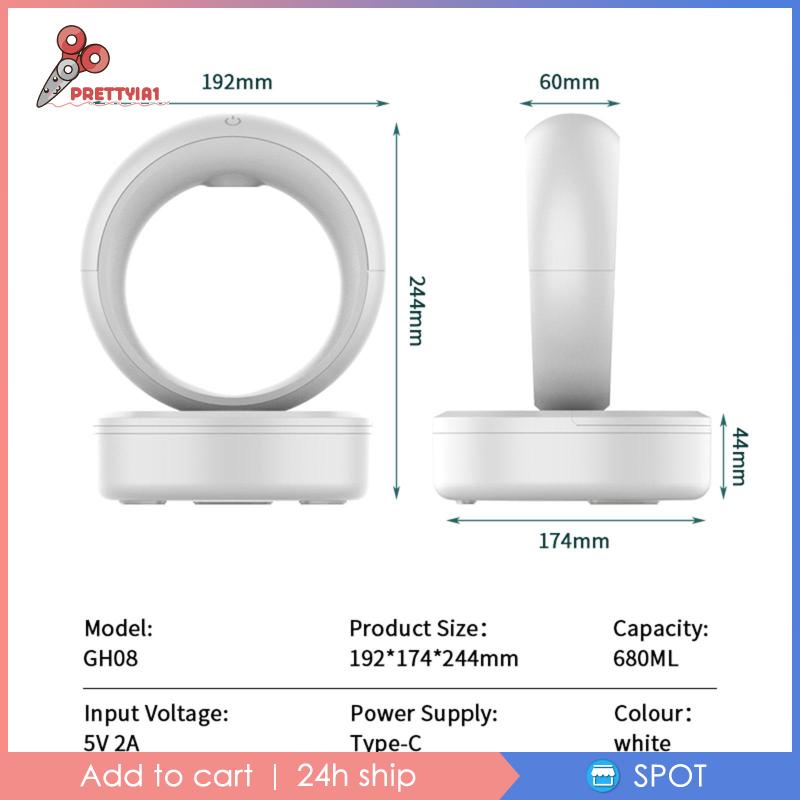 Máy Phun Sương Tạo Độ Ẩm Không Khí Để Bàn Kết Nối USB Tiện Lợi