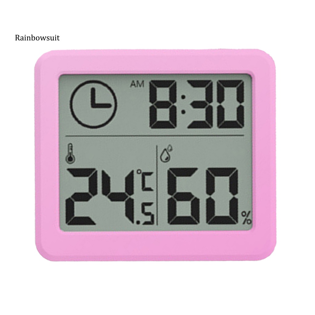 Đồng Hồ Đo Nhiệt Độ Và Độ Ẩm Màn Hình LED Kỹ Thuật Số Độ Chính Xác Cao Đa Năng Dùng Trong Nhà / Ngoài Trời