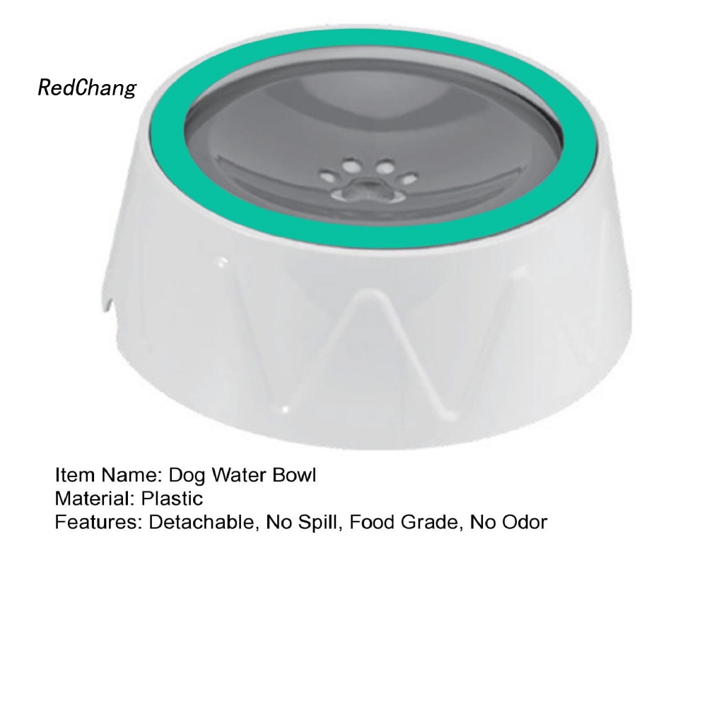 Rc ~ Bát Đựng Nước Uống Dung Tích Lớn Không Đổ Có Thể Tháo Rời Cho Thú Cưng