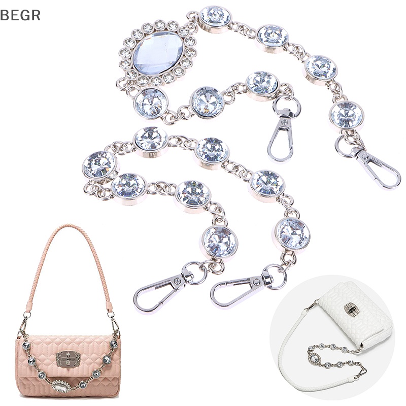 Dây Đeo Túi Xách Dạng Chuỗi Đính Đá Thời Trang Dành Cho Nữ
