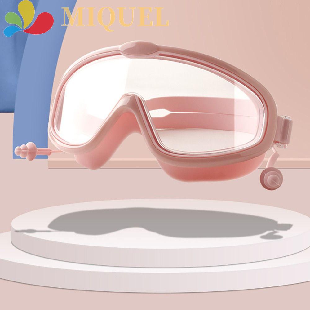 MIQUEL Kính Bơi Kèm Bịt Tai Chống Tia UV / Chống Thấm Nước 2 Trong 1 Tiện Dụng Cho Bé