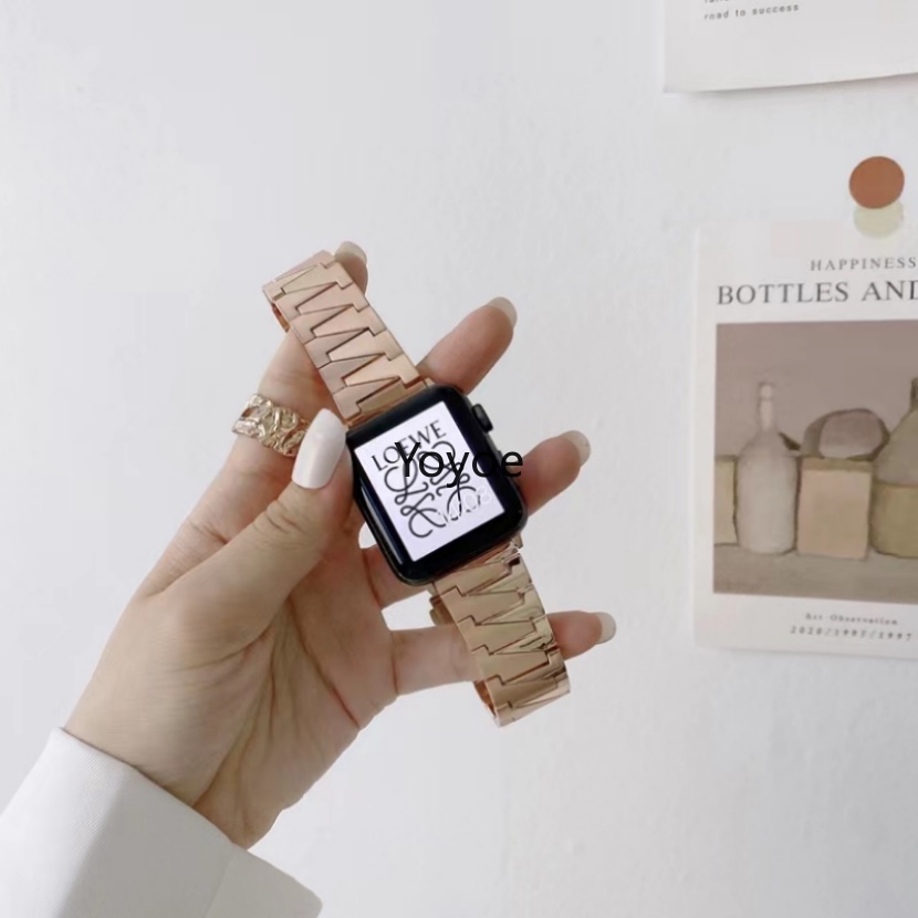 Dây Đeo Inox Sang Trọng Cho Đồng Hồ Thông Minh Apple Watch 8 7 49mm 41mm 45mm 44mm 40mm iWatch 7 8 6 / 5 / 4 / 3 42mm 38mm