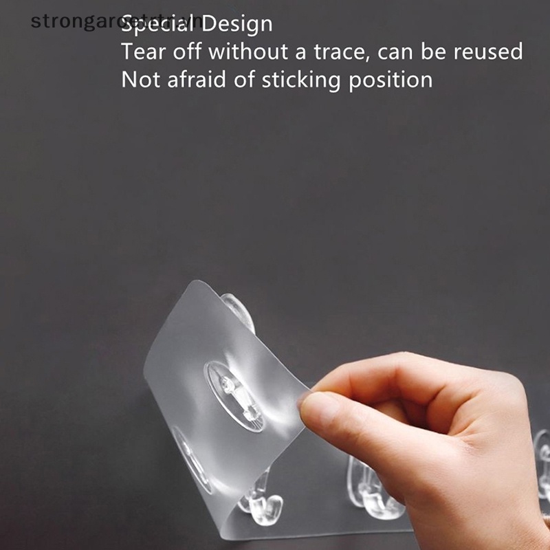 Móc Dán Tường Trong Suốt Không Để Lại Dấu Vết Tiện Dụng