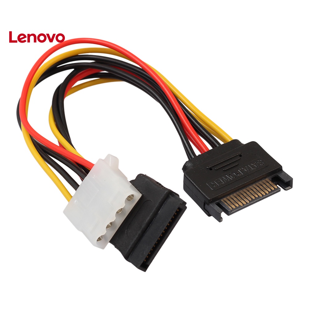 Cáp ChuyểN ĐổI Hoa HướNg Dương 15Pin SATA Sang 4Pin IDE Molex + 15Pin SATA