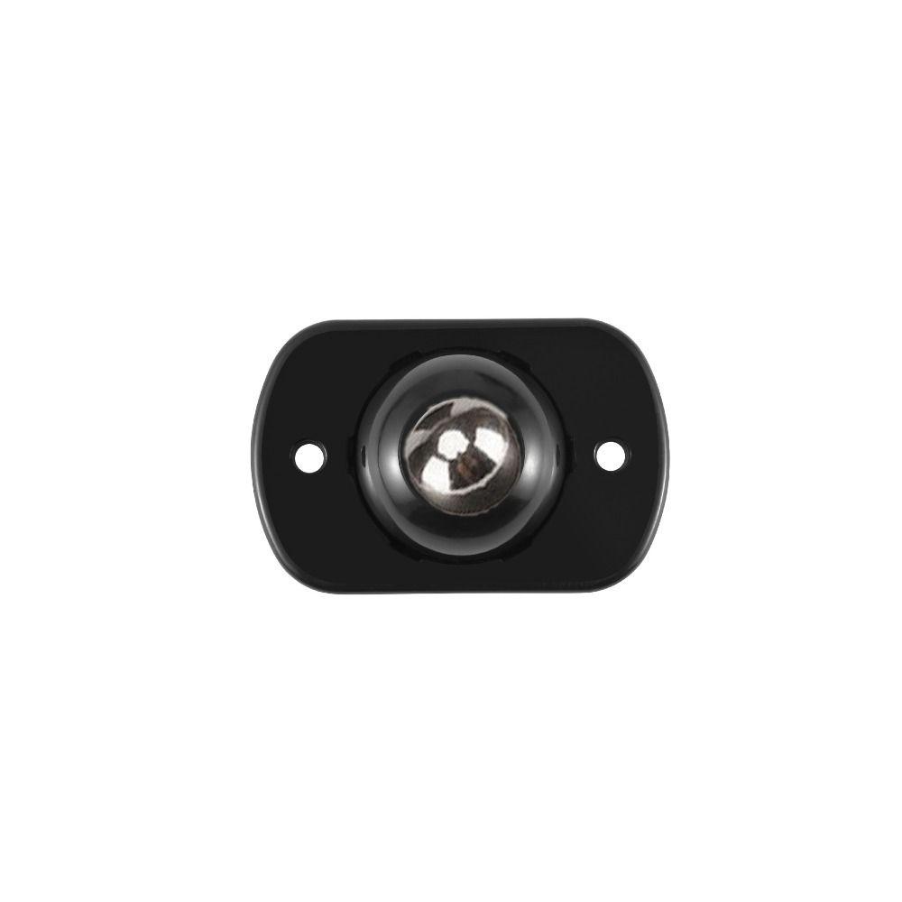 HSHELAN Set 4 Bánh Xe Ròng Rọc Màu Đen Xoay 360 Độ Bằng Thép Không Gỉ Cho Đồ Nội Thất