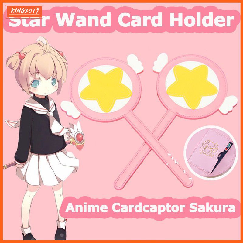 Anime Nhật Bản Đáng Yêu Card Captor Đũa Thần Xe Buýt Túi Cardcaptor Đũa Thần Bé Gái Cổ Tích Cây Đũa Phép Trang Trí Hình Đồ Chơi Trẻ Em quà Tặng-tm
