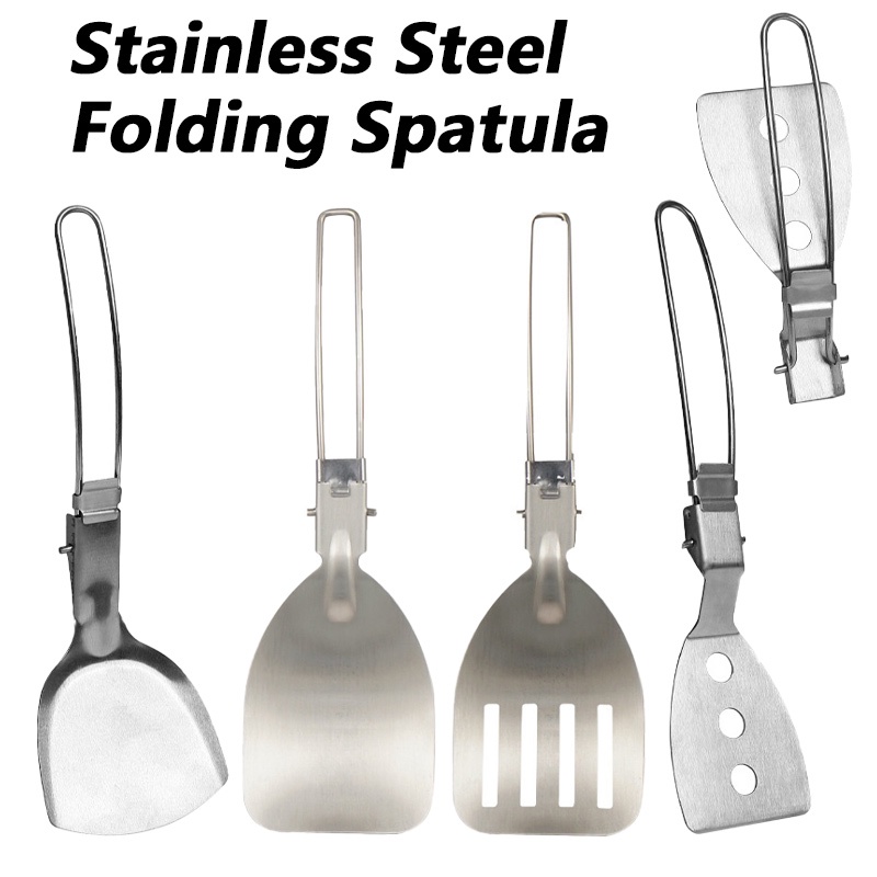 1 Dụng Cụ Nấu Ăn Đa Năng Bằng Thép Không Gỉ Có Thể Gấp Gọn Tiện Lợi