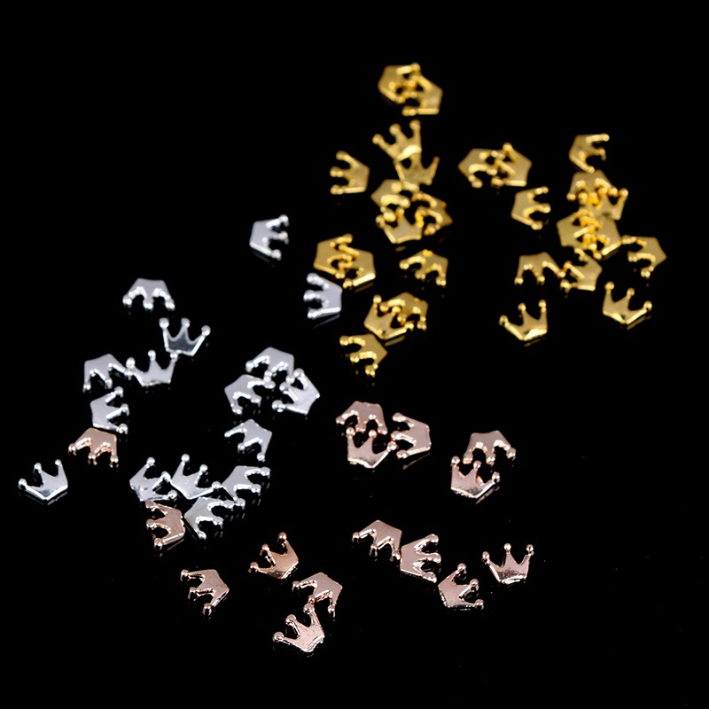 Phụ Kiện Đính Trang Trí Móng Tay 3D Bằng Hợp Kim Thời Trang