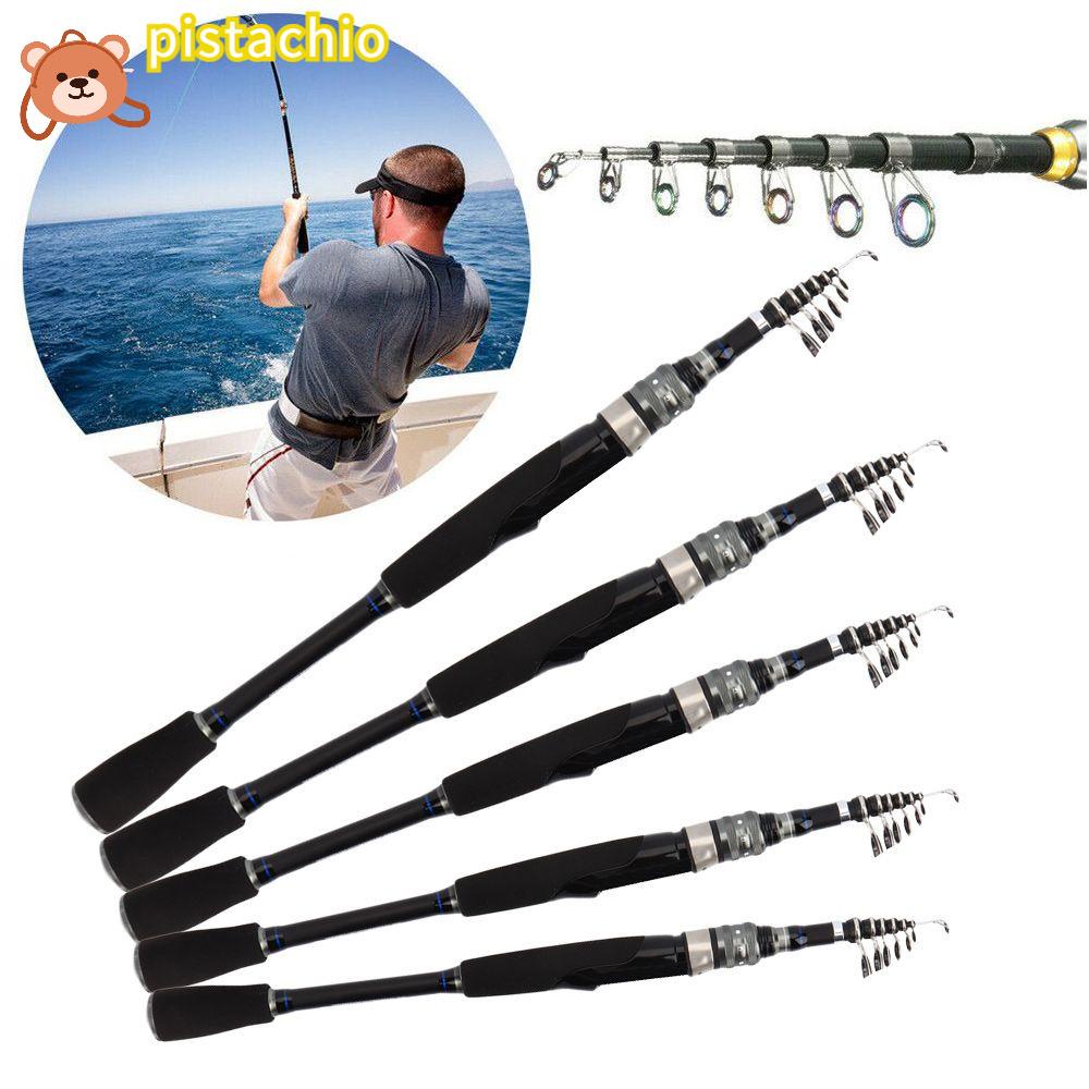 PISTA Cần Câu Cá Siêu Nhẹ Có Thể Gấp Gọn Tiện Dụng Mang Theo Du Lịch