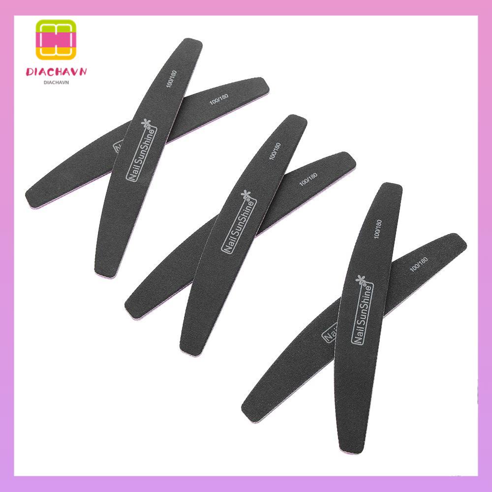 DIACHAVN Dụng Cụ Dũa Móng Tay Hai Mặt Thiết Kế Nhỏ Gọn Tiện Dụng