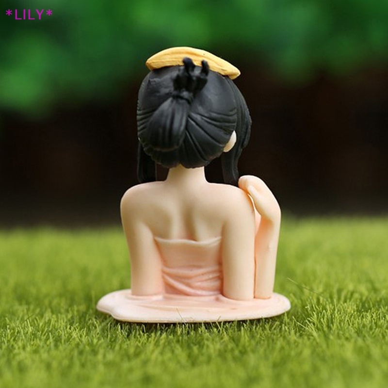 Lily 5cm Anime xe máy tính để bàn trang trí búp bê ngực Lắc kanako hành động nhân vật Quà Tặng uuu