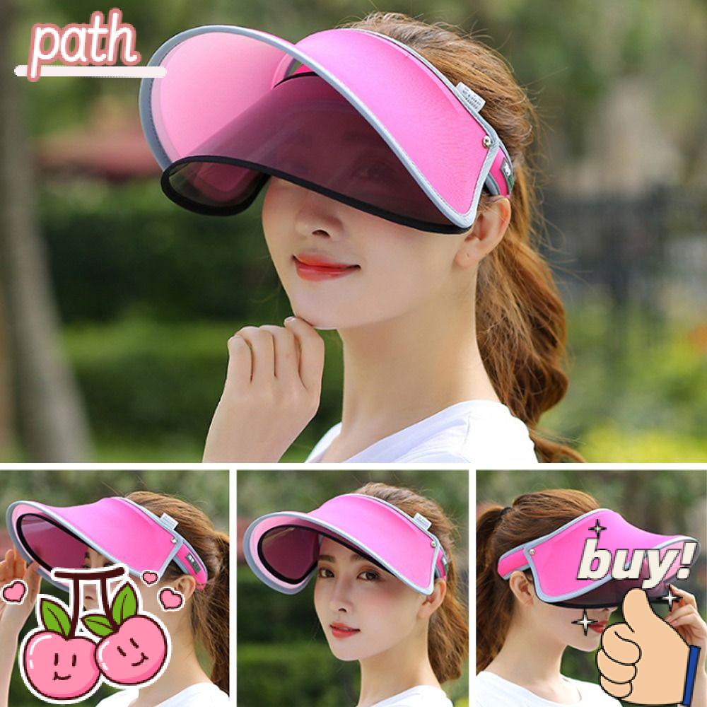 PATH Mũ Chống Nắng Rộng Vành Kèm Tấm Chắn Bảo Vệ Mặt Tiện Dụng