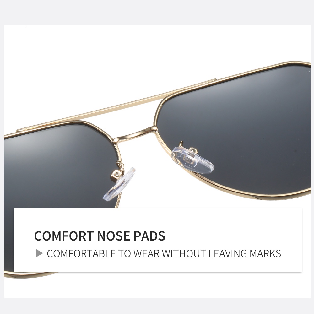 VIENDO Kính Râm Phân Cực Kính Gọng Kim Loại Chống Tia UV400 Thời Trang Cho Nam Và (NữThích hợp cho đi xe đạp/ngoài trời/thể thao/lái xe/du lịch)