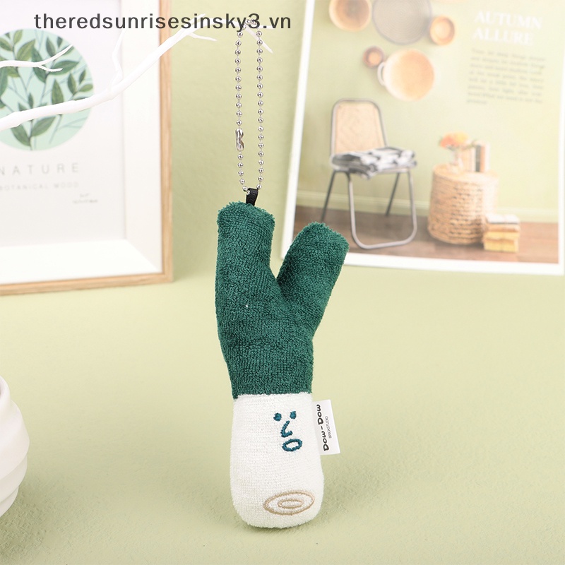 Móc Khóa Hình Trái Cây Nhồi Bông Mềm Mại Xinh Xắn