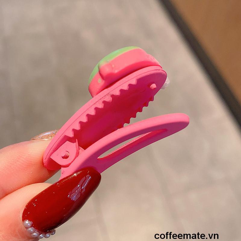 ⚡Kẹp Tóc Hình Trái Dâu / Gấu Hoạt Hình Dễ Thương Ngọt Ngào Thời Trang Cho Bé Gái