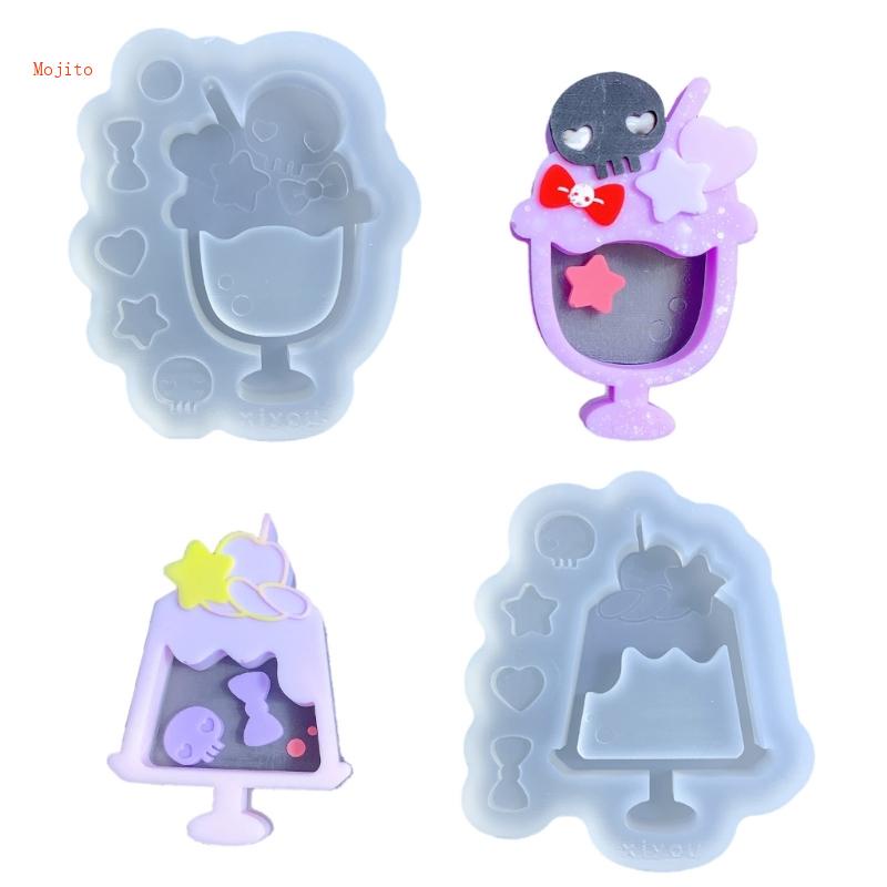 Khuôn Làm Trang Sức Bằng Silicone Hình Cây Kem Mojito