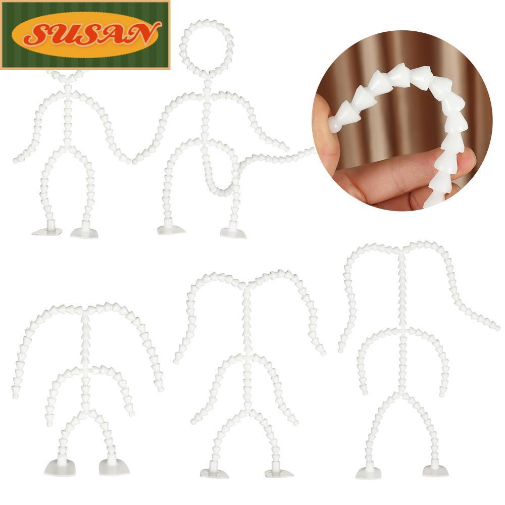 SUSANS Búp Bê Khớp Nối Có Thể Uốn Cong Làm Thủ Công Hình Động Vật Thỏ /