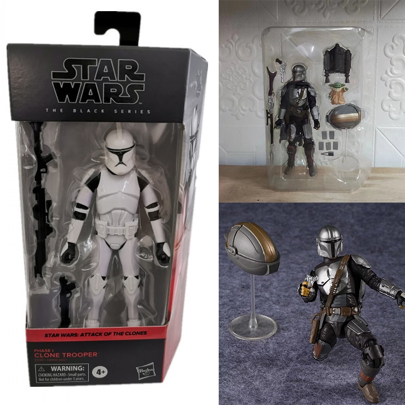 Mô Hình Nhân Vật Mandalorian & The Child Clone Trooper Elite Squad Trong Phim Star Wars