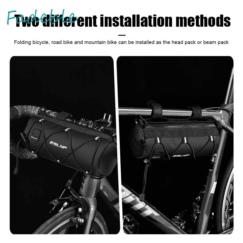 Túi Lưới Đeo Vai Nhiều Ngăn Màu Phản Quang Thời Trang Sang Trọng Cho Xe Đạp