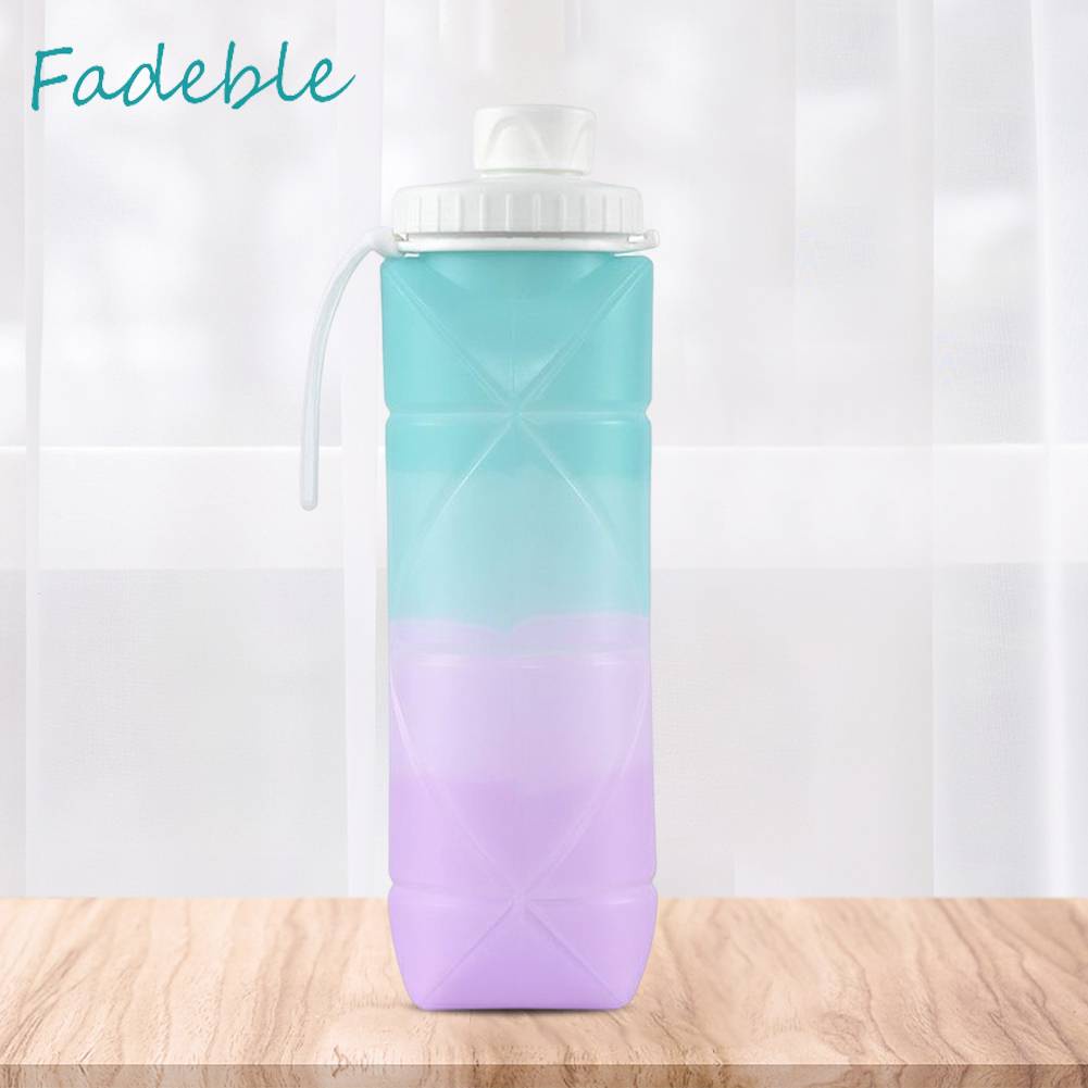 Bình Nước Thể Thao Bằng Silicone Không BPA Dung Tích 600ML