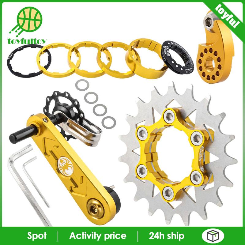 Bộ Chuyển Đổi Tốc Độ Đơn Tốc Độ Nhẹ Kèm Vòng Đệm Cho Xe Đạp Leo Núi