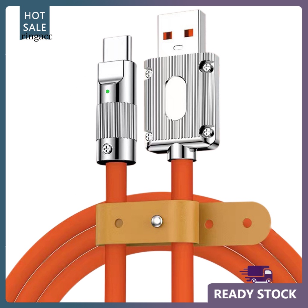 Dây Cáp Sạc Nhanh Type-C 120W 6A Cho Văn Phòng