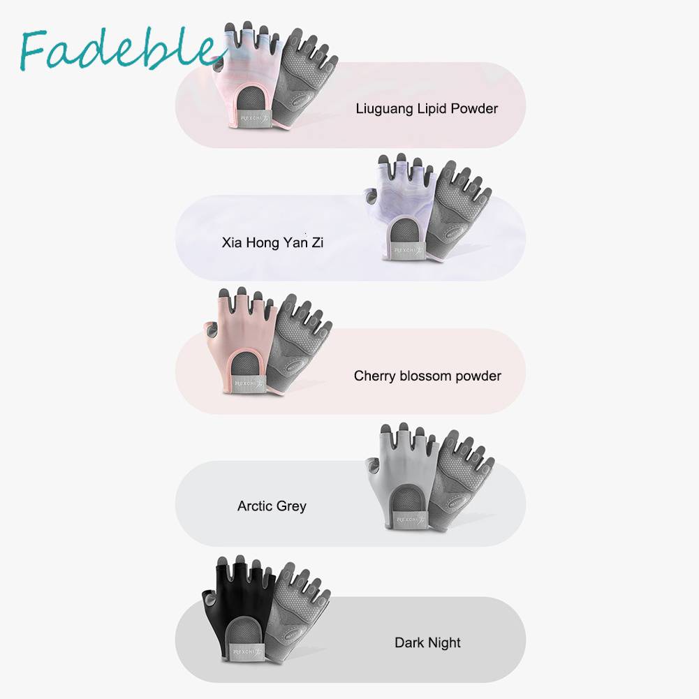 Găng Tay Thể Thao Hở Ngón Mềm Mại Chống Trượt Tiện Dụng