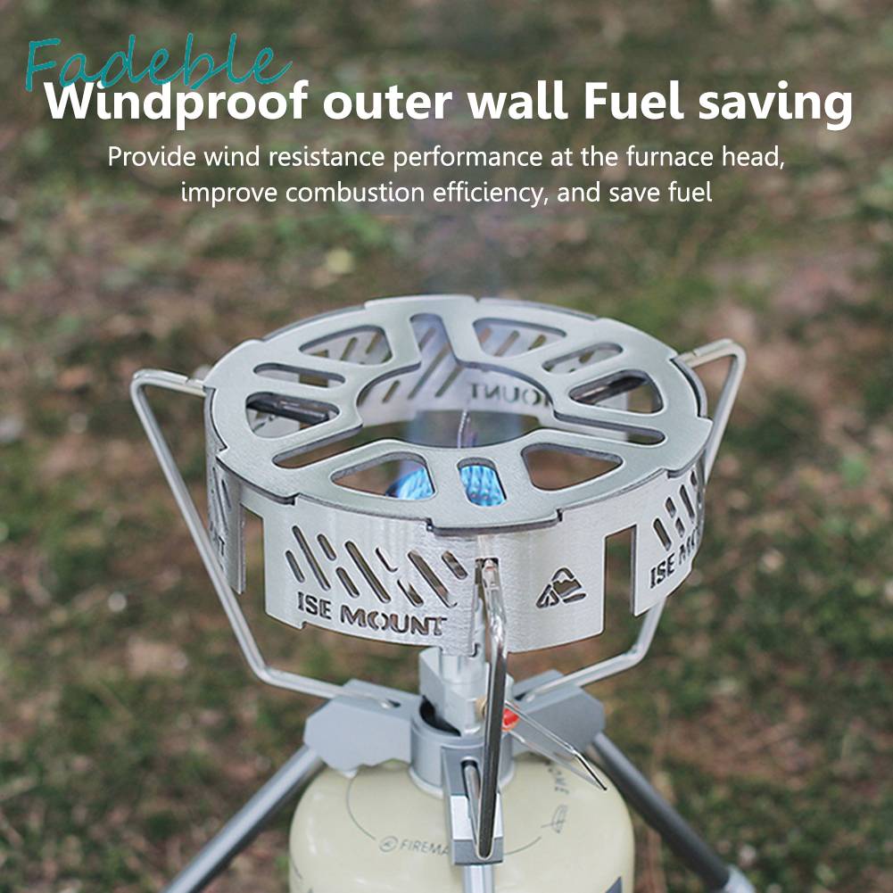 Tấm Chắn Gió Bếp Ga Di Động Tiện Dụng Cho Cắm Trại