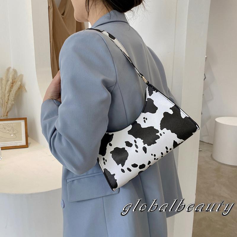 Túi Xách Da In Họa Tiết Động Vật Phong Cách Vintage Dành Cho Nữ