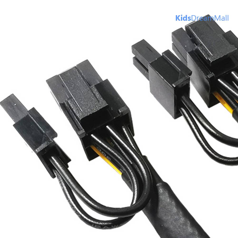Thẻ Đồ Họa 6Pin PCI-E Sang 2x8Pin (6 + 2) GPU Cho Dây Cáp BTC
