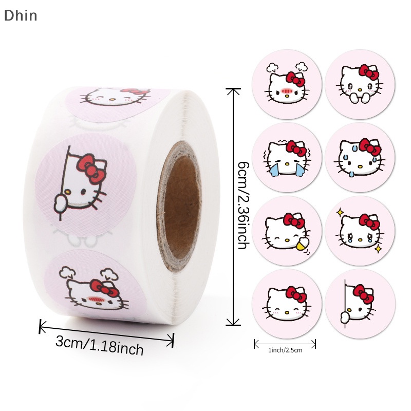 Set 500 Miếng Dán Trang Trí Họa Tiết Nhân Vật Hoạt Hình Đáng Yêu