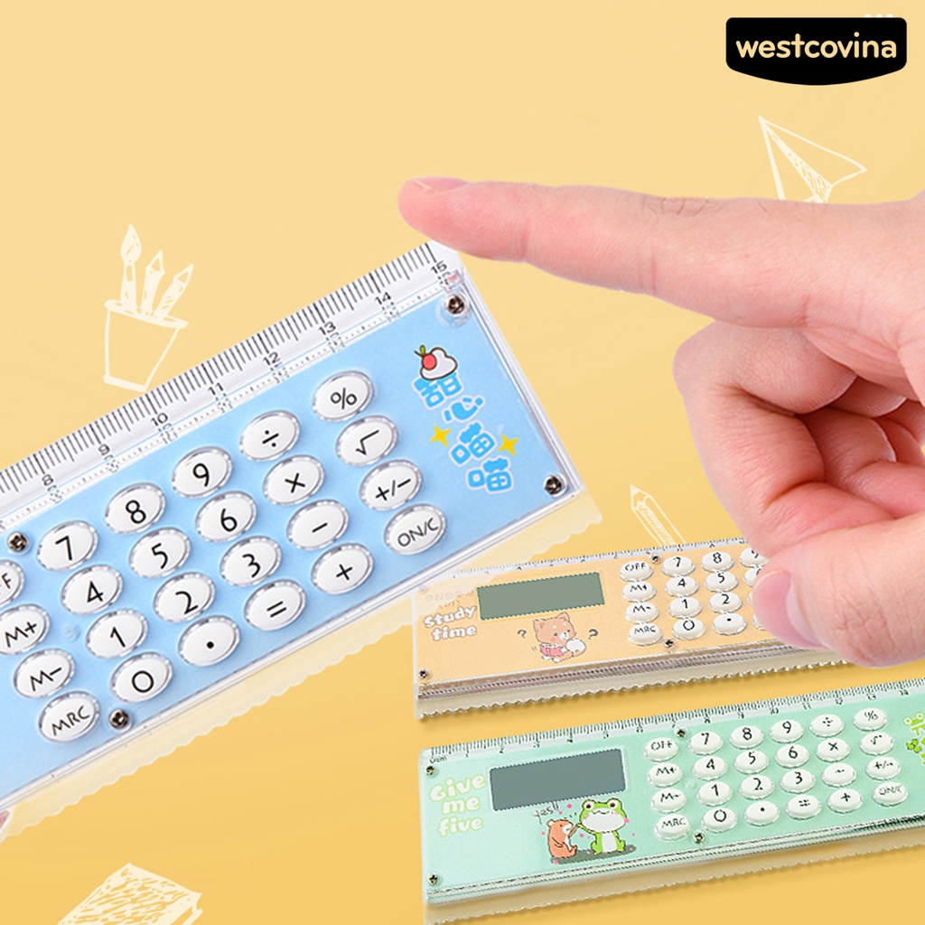 [WSTN] [WSTN]✎Thước Đo Đa Năng 2 Trong 1 15cm Có Màn Hình LCD Hiển Thị 8 Chữ Số